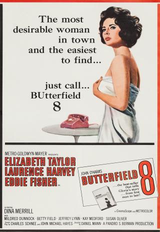 Poster BUtterfield 8
