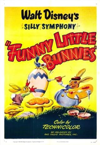 Poster Funny Little Bunnies