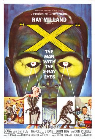 Poster X: The Man with the X-Ray Eyes