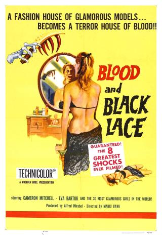 Poster Blood and Black Lace