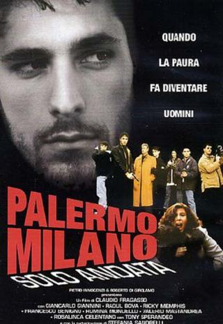Poster Palermo-Milan One Way