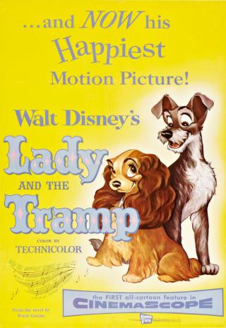 Poster Lady and the Tramp