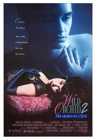 Poster Wild Orchid II: Two Shades of Blue
