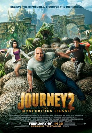 Poster Journey 2: The Mysterious Island