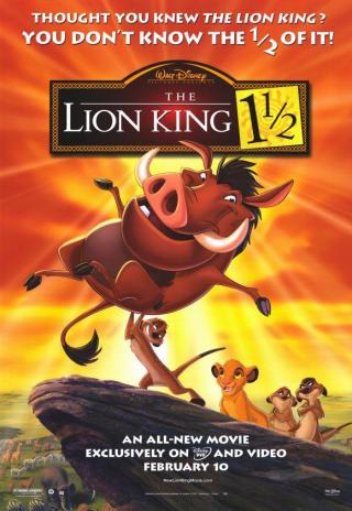 Poster The Lion King 3: Hakuna Matata