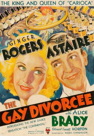 Poster The Gay Divorcee
