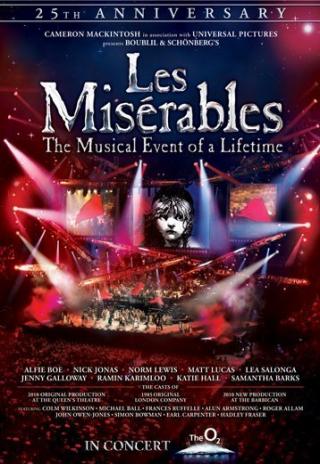 Poster Les Misérables in Concert: The 25th Anniversary
