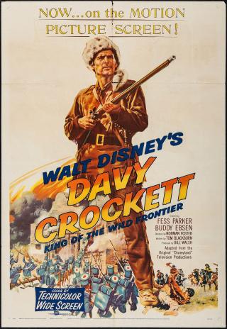 Poster Davy Crockett: King of the Wild Frontier