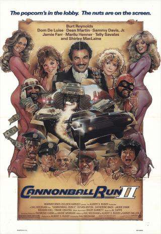 Poster Cannonball Run II