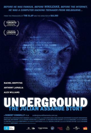 Poster Underground: The Julian Assange Story
