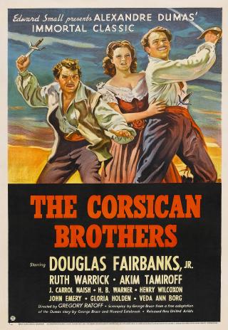 Poster The Corsican Brothers