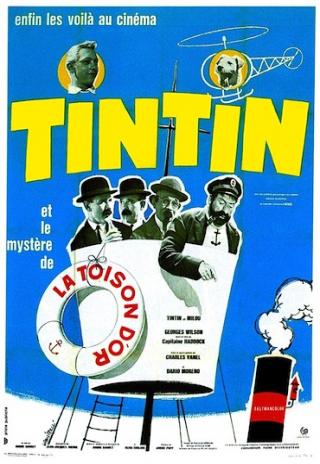 Poster Tintin and the Mystery of the Golden Fleece