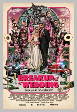 Poster Breakup at a Wedding