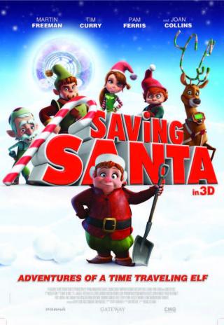 Poster Saving Santa