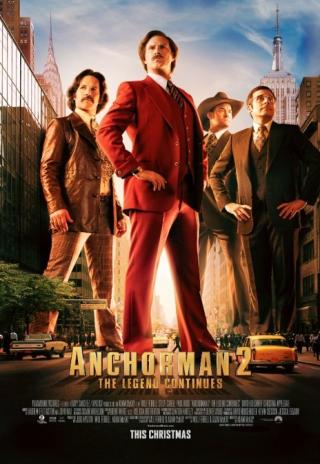 Poster Anchorman 2: The Legend Continues