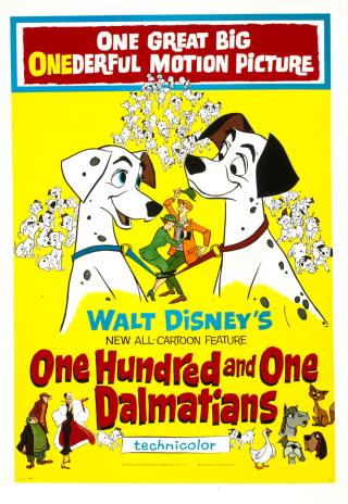 Poster One Hundred and One Dalmatians