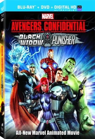 Poster Avengers Confidential: Black Widow & Punisher
