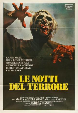 Poster Burial Ground: The Nights of Terror