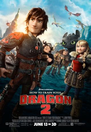 Poster How to Train Your Dragon 2
