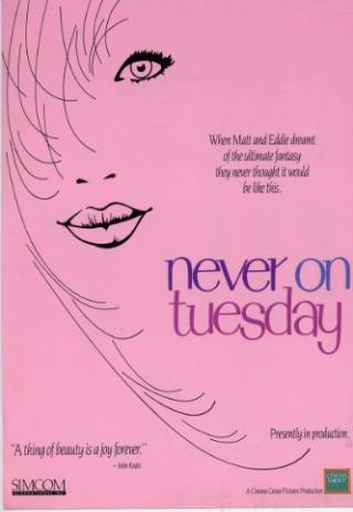 Poster Never on Tuesday