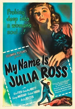Poster My Name Is Julia Ross