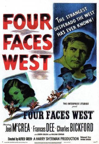 Poster Four Faces West