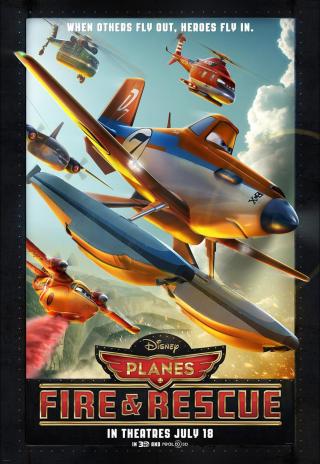 Poster Planes: Fire & Rescue
