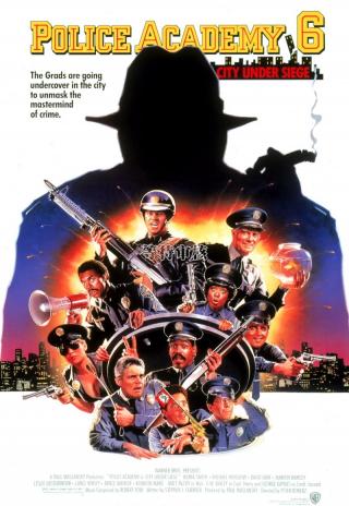 Poster Police Academy 6: City Under Siege