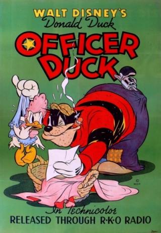 Poster Officer Duck