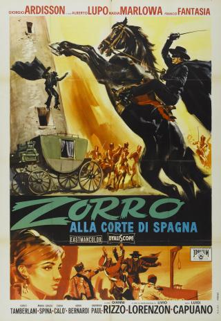 Poster Zorro in the Court of Spain