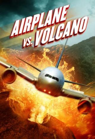 Poster Airplane vs. Volcano