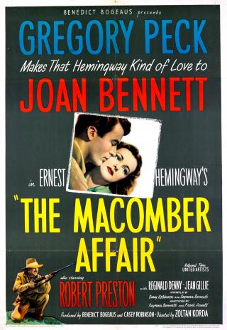Poster The Macomber Affair