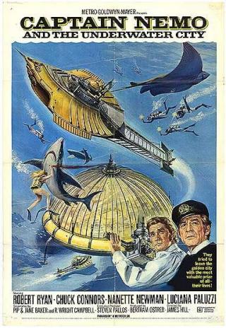 Poster Captain Nemo and the Underwater City