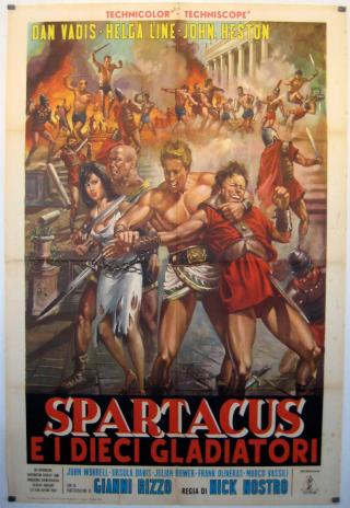 Poster Spartacus and the Ten Gladiators