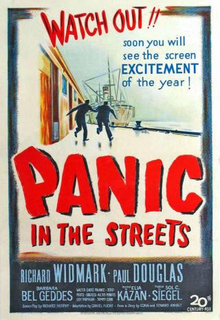 Poster Panic in the Streets