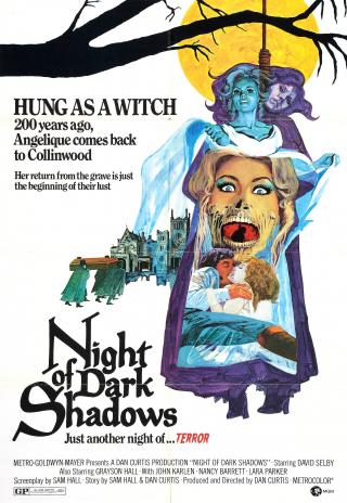 Poster Night of Dark Shadows
