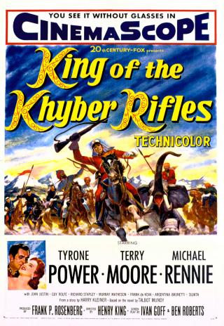 Poster King of the Khyber Rifles