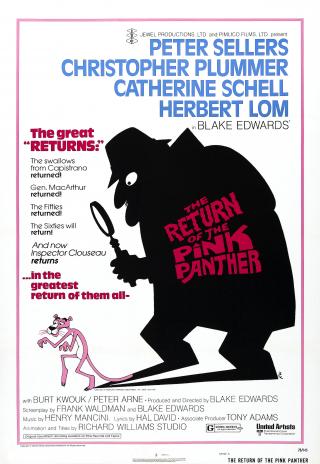 Poster The Return of the Pink Panther