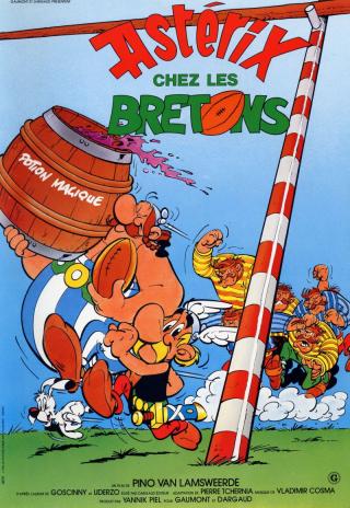 Poster Asterix in Britain