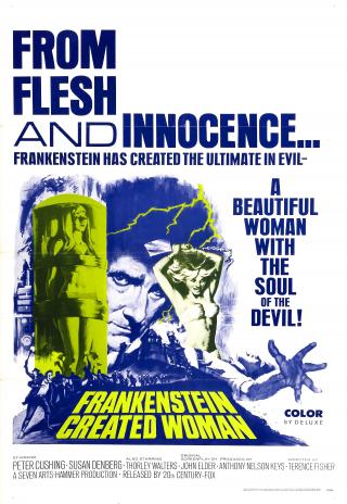 Poster Frankenstein Created Woman