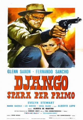 Poster Django Shoots First