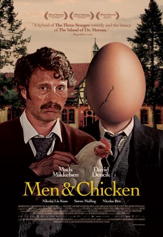 Poster Men & Chicken
