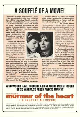 Poster Murmur of the Heart