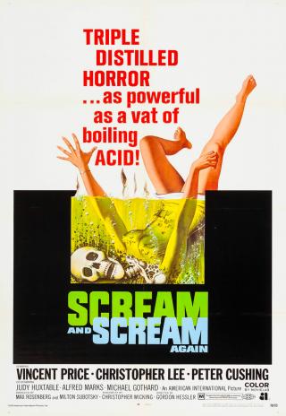 Poster Scream and Scream Again