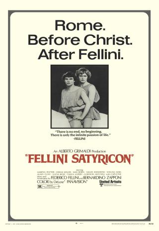 Poster Fellini Satyricon