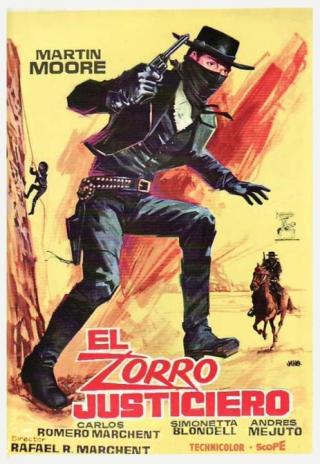 Poster The Avenger, Zorro
