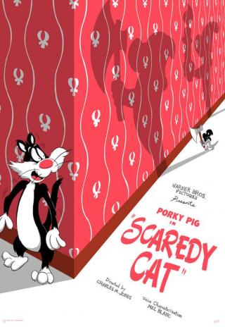 Poster Scaredy Cat
