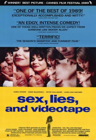 Poster Sex, Lies, and Videotape