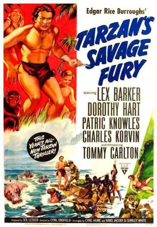 Poster Tarzan's Savage Fury