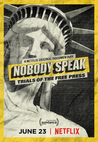 Poster Nobody Speak: Trials of the Free Press